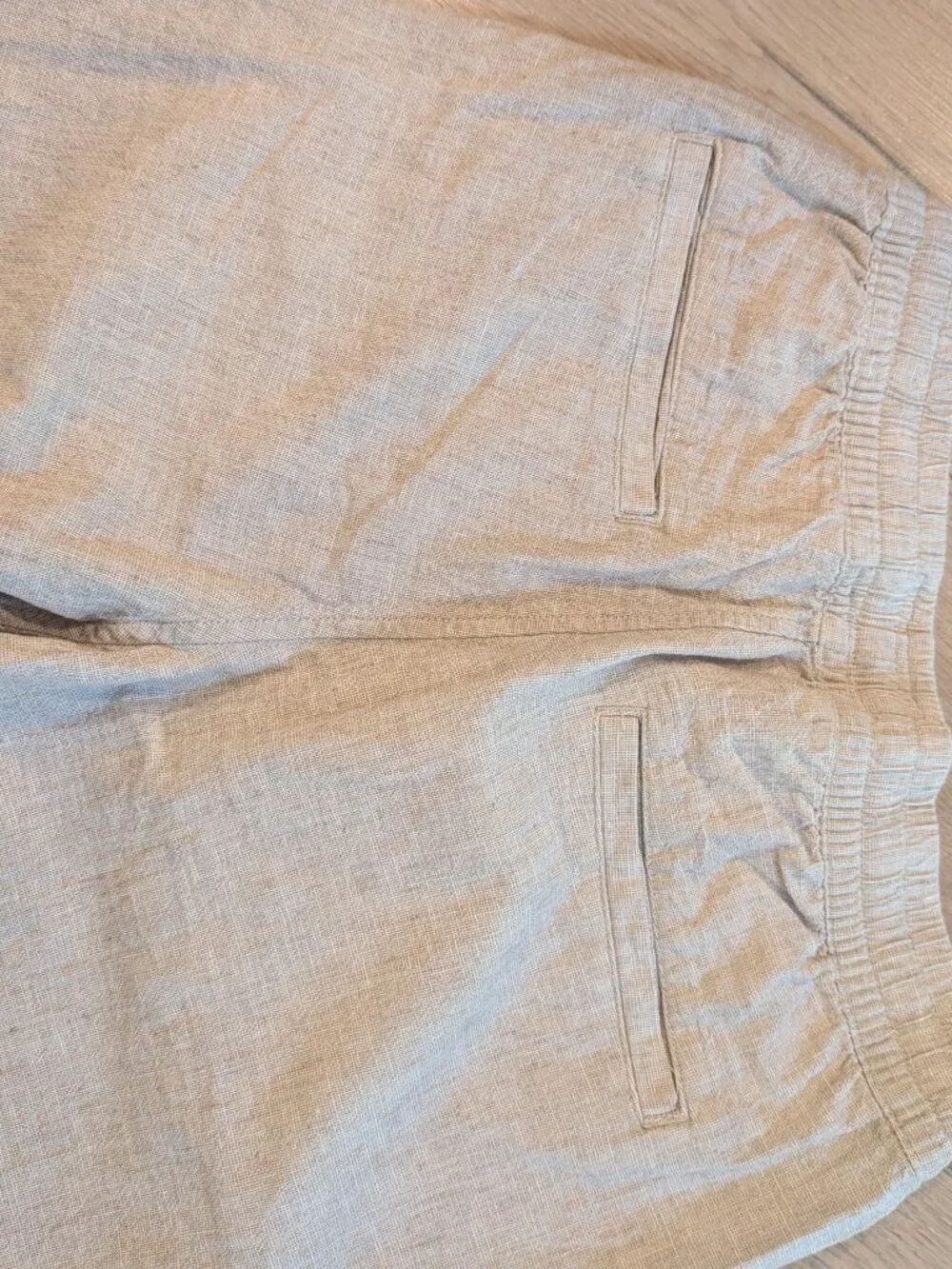 Abercrombie & Fitch Mens Linen Blend Pant